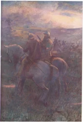 The watchman could not help espying them, 1939